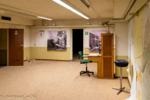 De telefooncentrale.
