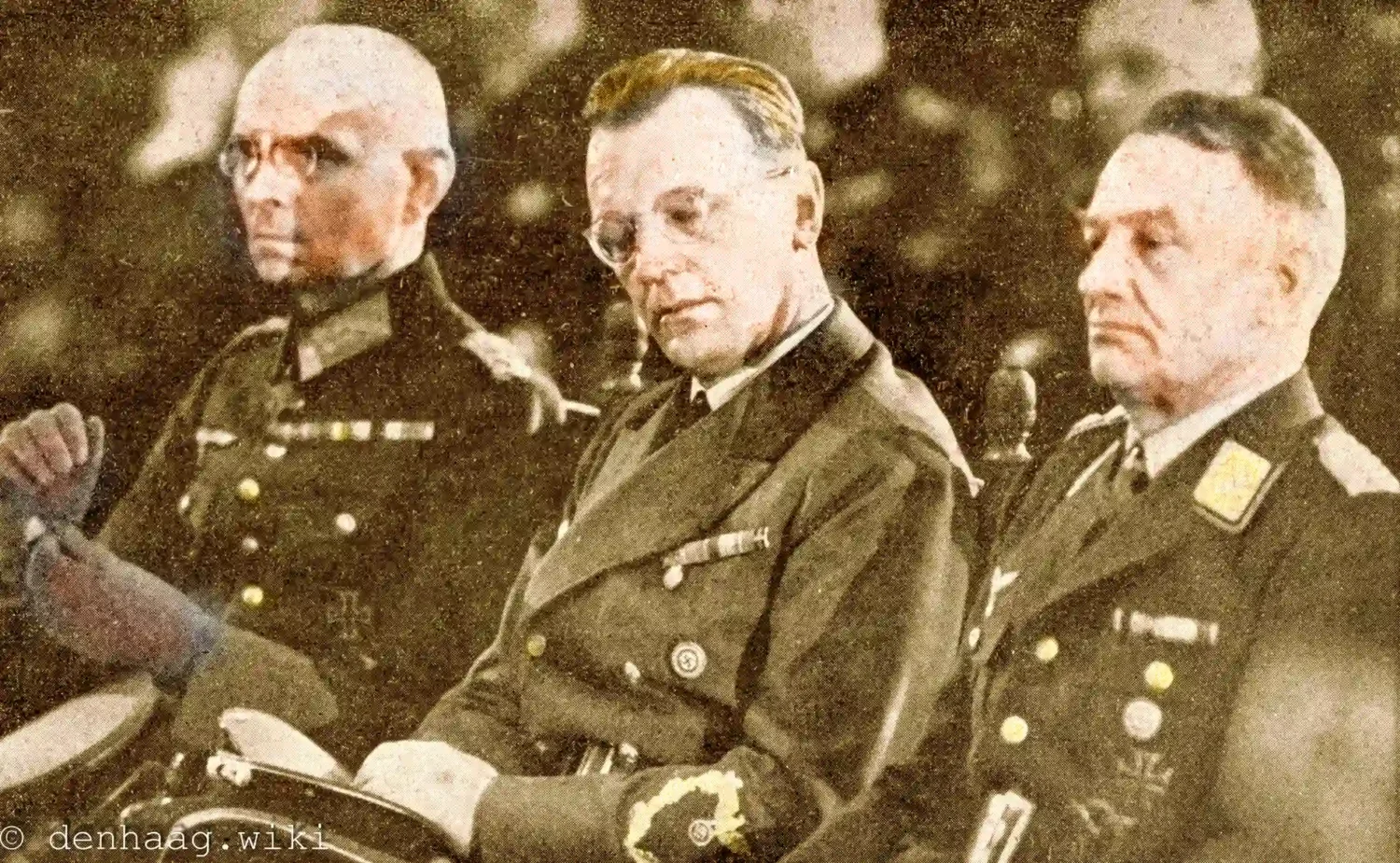 Op 29 mei 1940 hield de nieuwe hoogste baas van Nederland Arthur Seyss-Inquart zijn inauguratiespeech in de Ridderzaal.