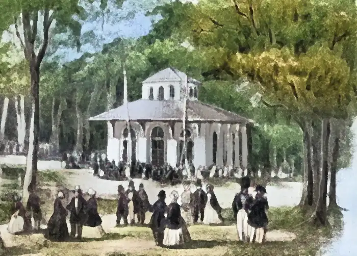 Tent in het Bosch